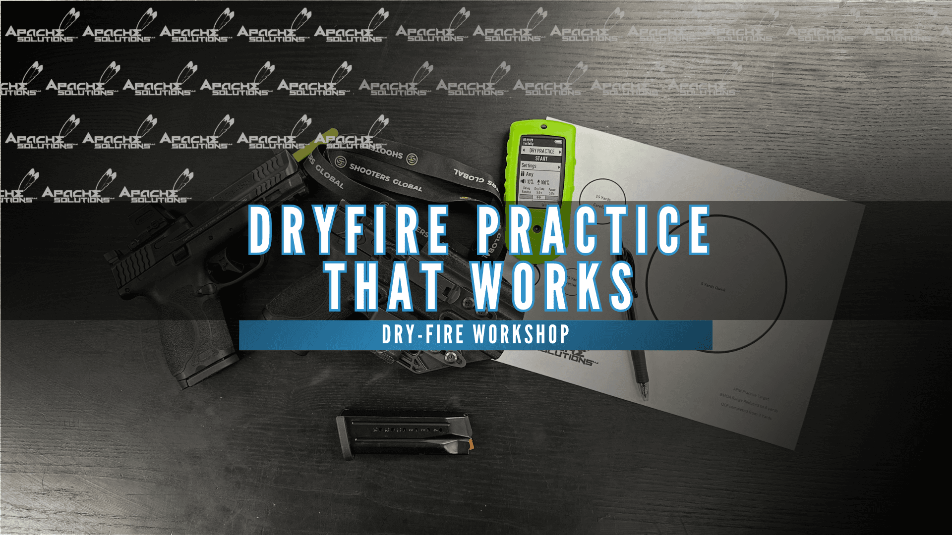 Dry-Fire Practice That Actually Works